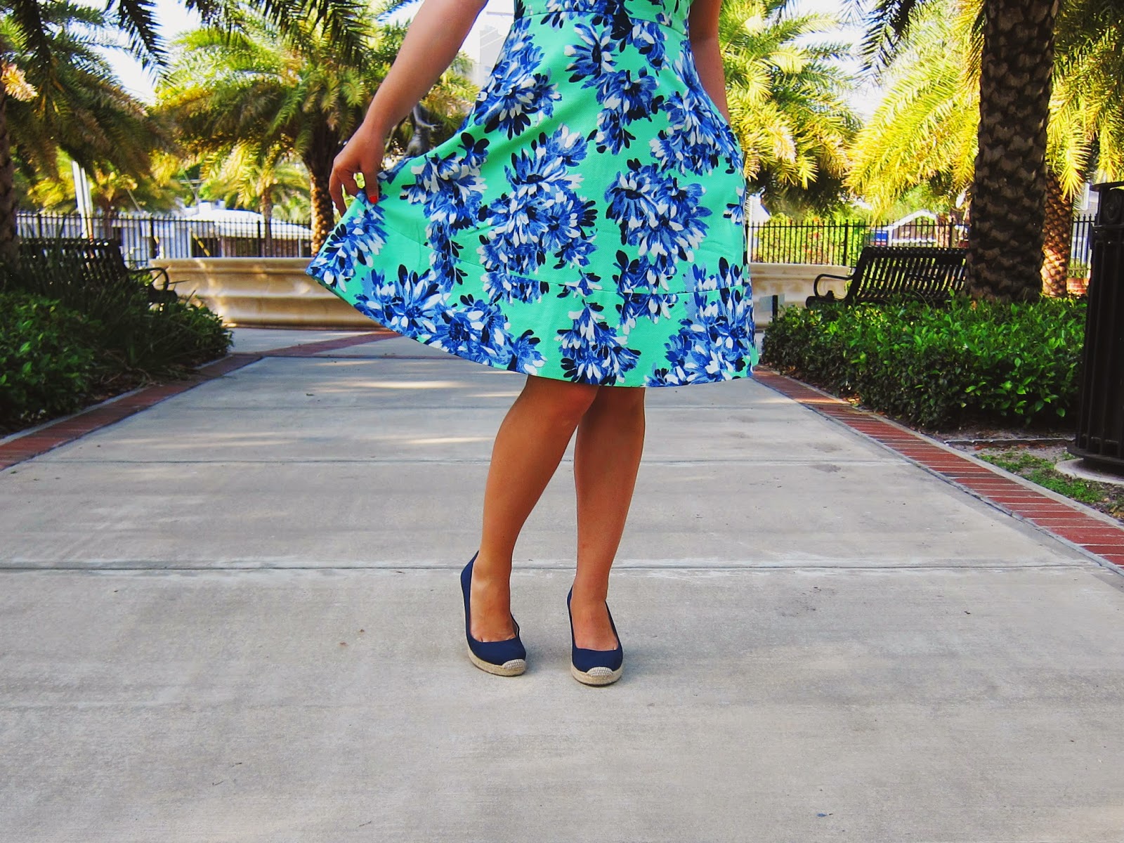 History In High Heels Outfit Garden Party