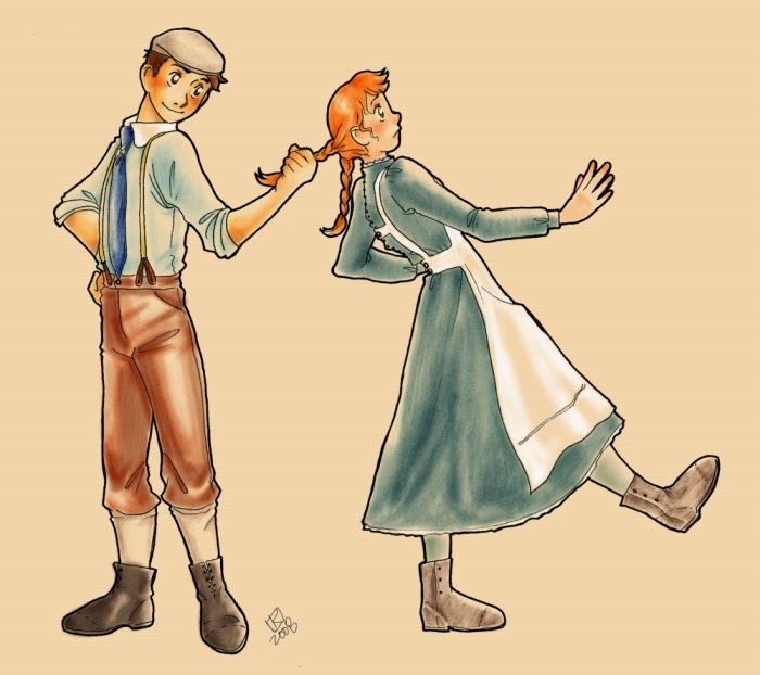 Kami's Library Thoughts: Fan Art Friday: Anne of Green Gables