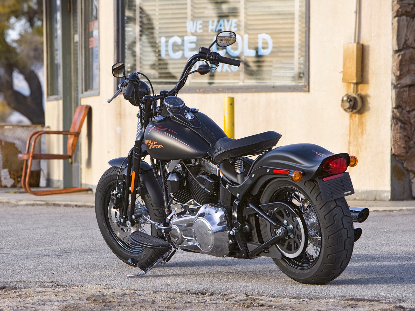 harley flstsb cross bones