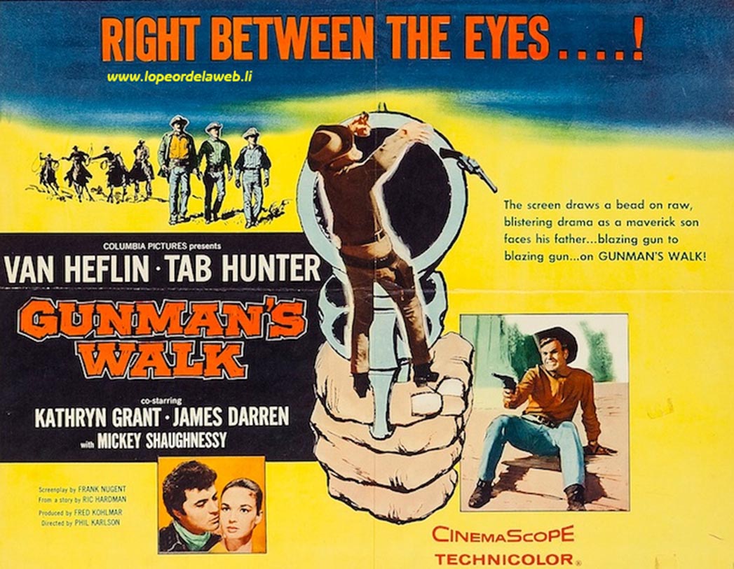 Gunman's Walk (1958 / Western / James Darren)