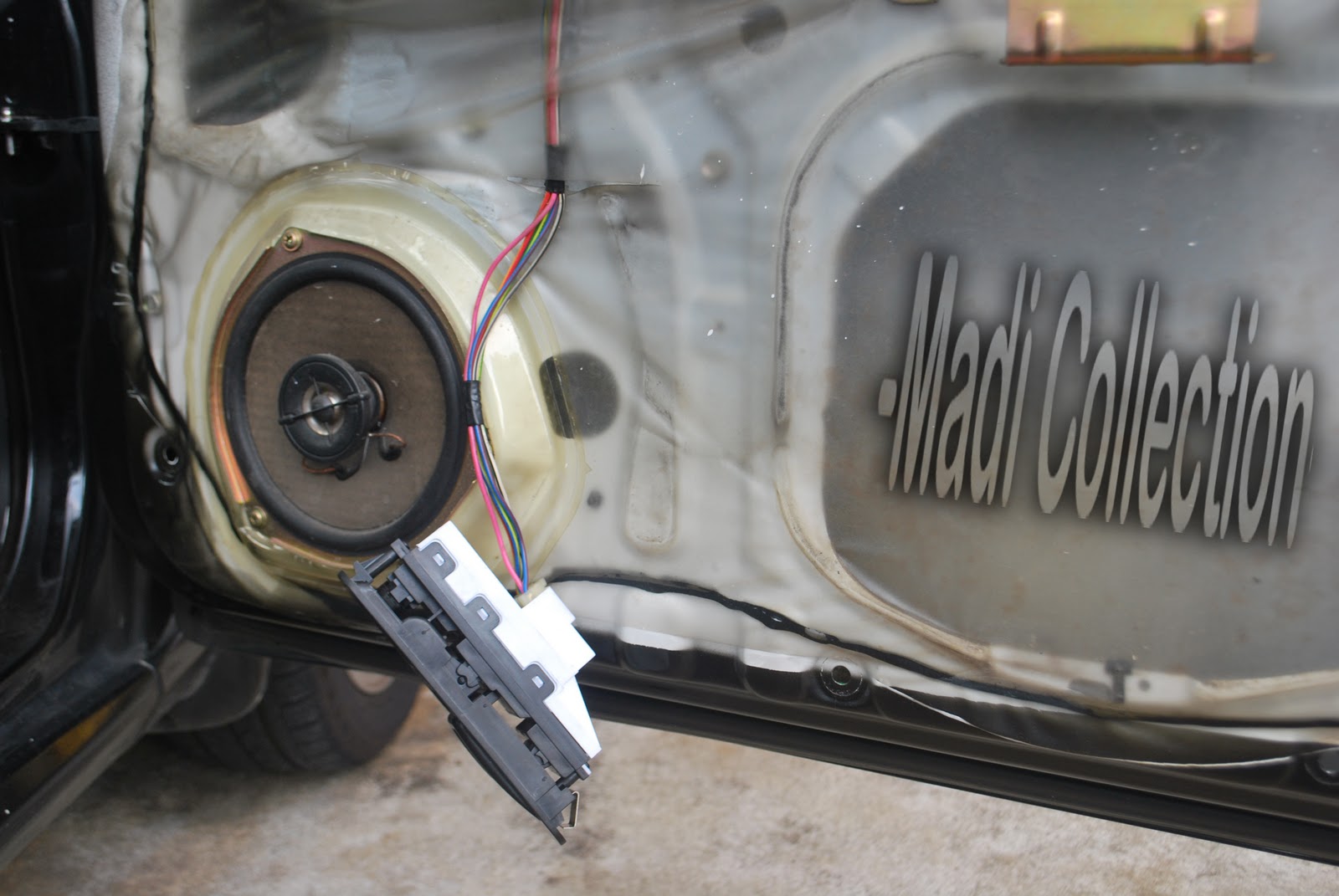 Baiki Sendiri Perodua Kelisa / Daihatsu Coure Power Window Service