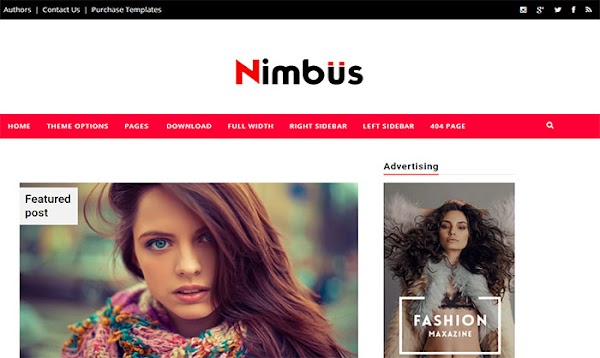 Chia sẻ Nimbus Blogger Template Chia sẻ Nimbus Blogger Template