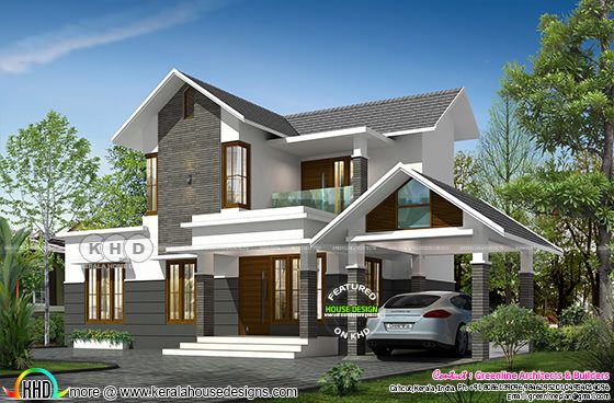 1700 square feet 3 bedroom modern sloped roof home 1700 square feet 3 bedroom modern sloped roof home