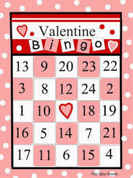 Valentine's Day Bingo For Preschoolers 6