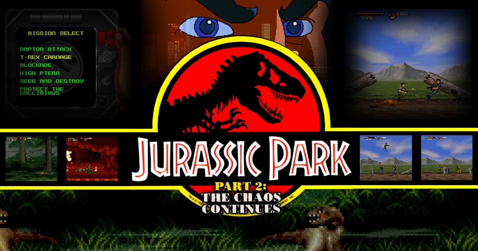 Jurassic Park (SNES) recria a luta pela sobrevivência em meio a dinossauros  - Nintendo Blast