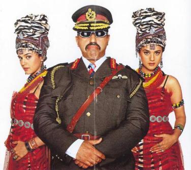 Preity Zinta 1 - Preity Zinta & Kamal Hassan in Robo(Enthiran)