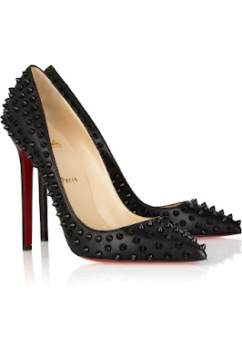 Reed Fashion Blog: CHRISTIAN LOUBOUTIN PIGALLE SPIKES 120 BLACK ...