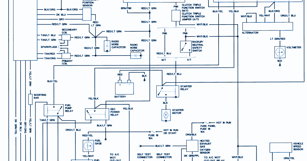 1990 Ford Ranger Wiring Diagram | Wirings for knowledge