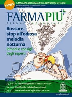 FarmaPiù. Farmacie associate 2012-03 - Dicembre 2012 | TRUE PDF | Quadrimestrale | Farmacia
Il magazine dei farmacisti a servizio dei cittadini.