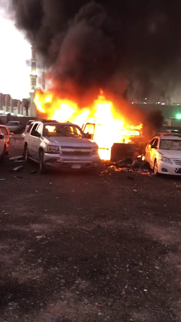 Inilah Video Ledakan Bom Bunuh Diri Di Masjid NABAWI Madinah