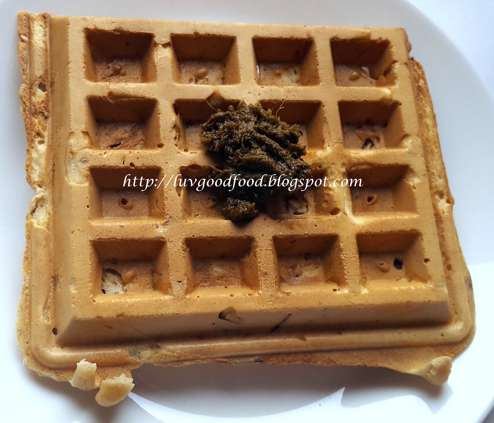 My experiments with food Multigrain waffles