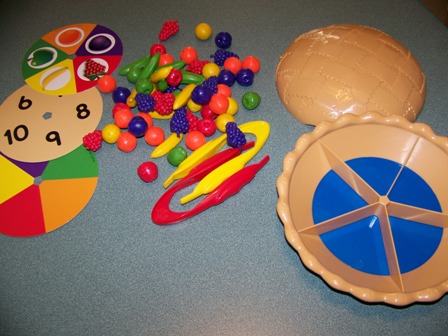 sorting pie toy