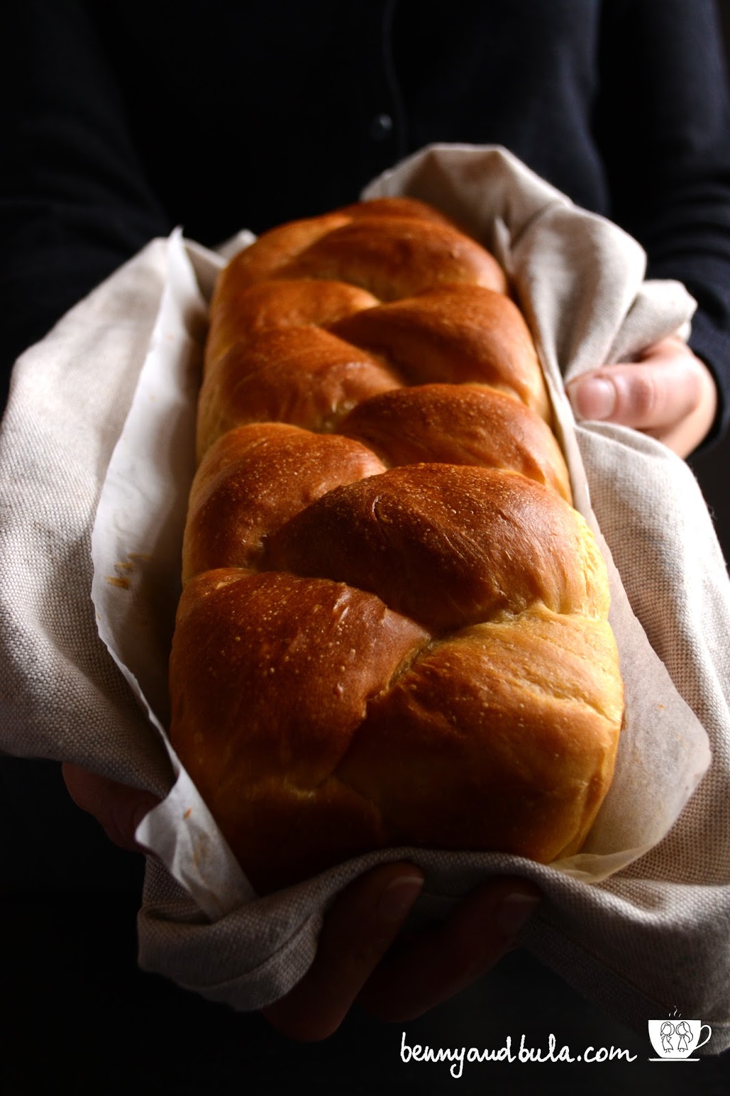 ricetta facile pan brioche/easy brioche loaf recipe