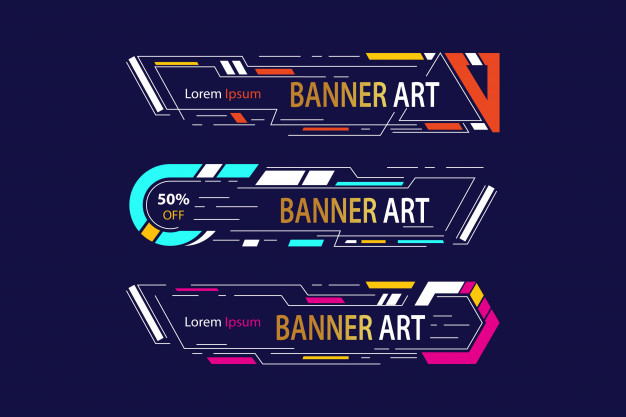 Banner Art Banner Artwork Frame Free Vector Vectorkh