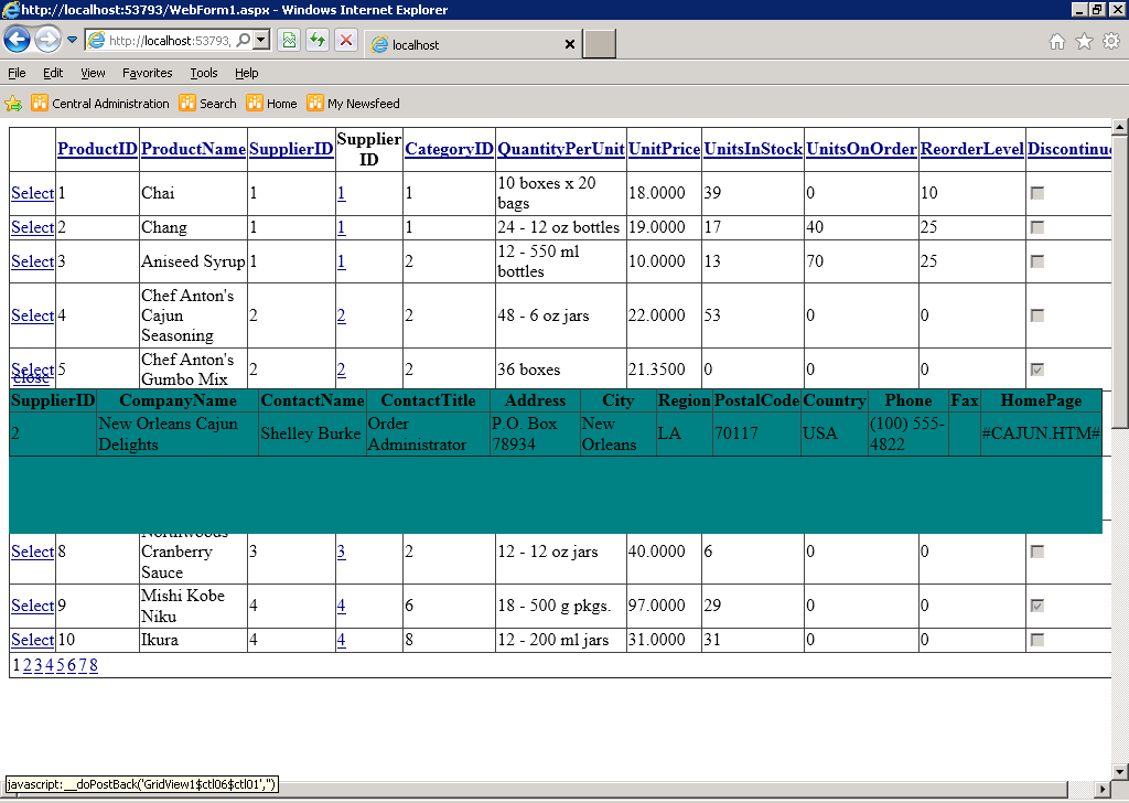 Asp Net Gridview Events Tutorial – OZIEH