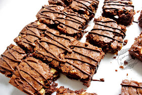 brownie noix spéculoos chocolat
