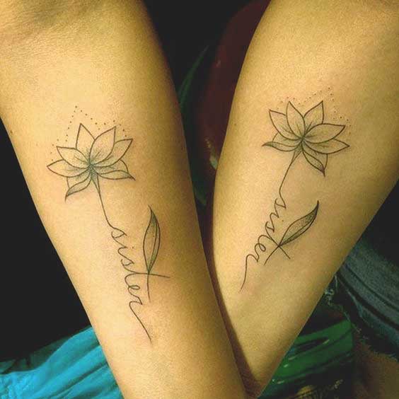 55 Heart Melting Sister Dedicated Tattoos Designs Ideas To Show Love