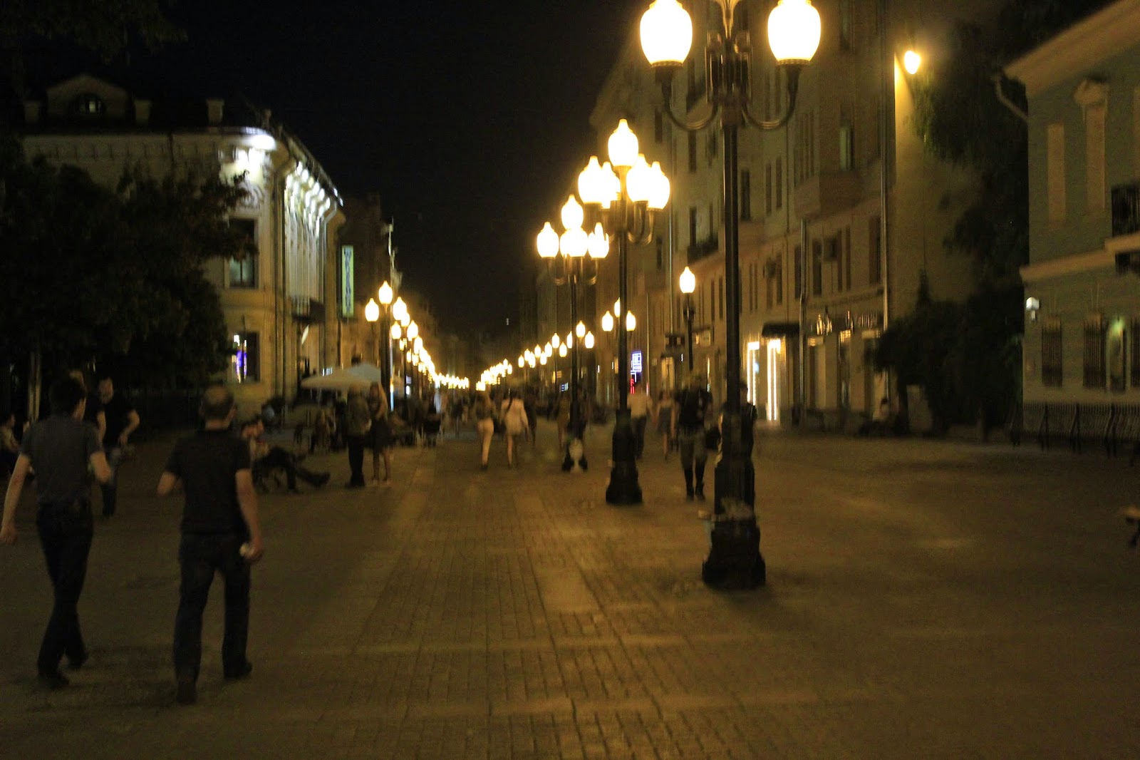 Кемер Арбат ночью