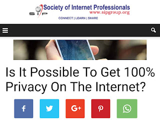 Cory Popescu's article "Is It Possible To Get 100% Privacy On The Internet?"
