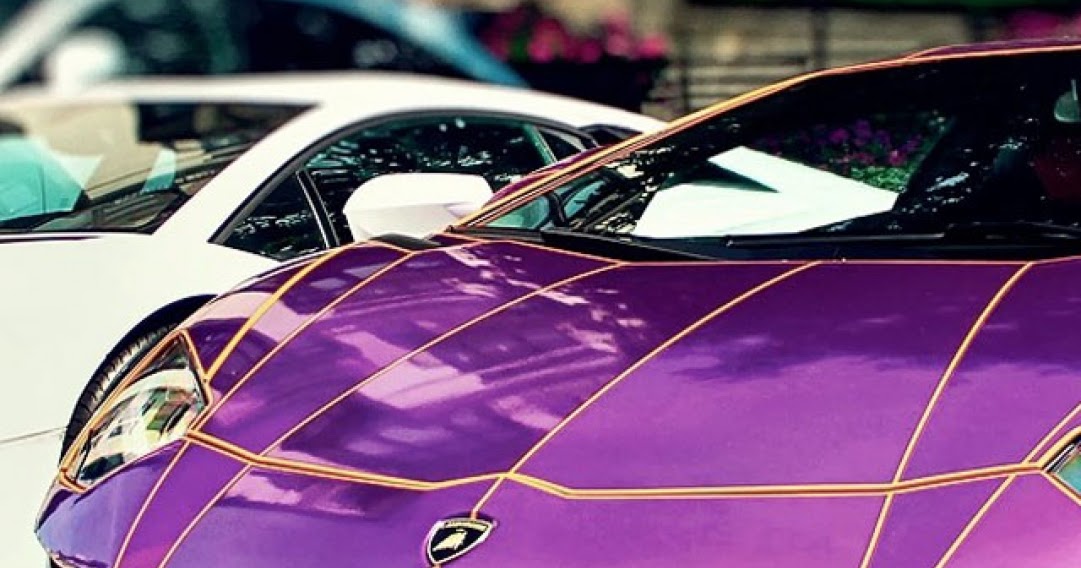 Galaxy Note HD Wallpapers: Purple Lamborghini Aventador LP 700-4 Galaxy