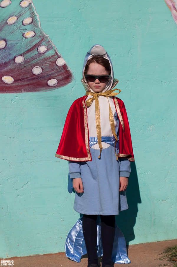 Sewing Like Mad Halloween 2015 Bubbles costume.