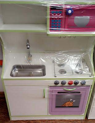cocina de juguete en melamina