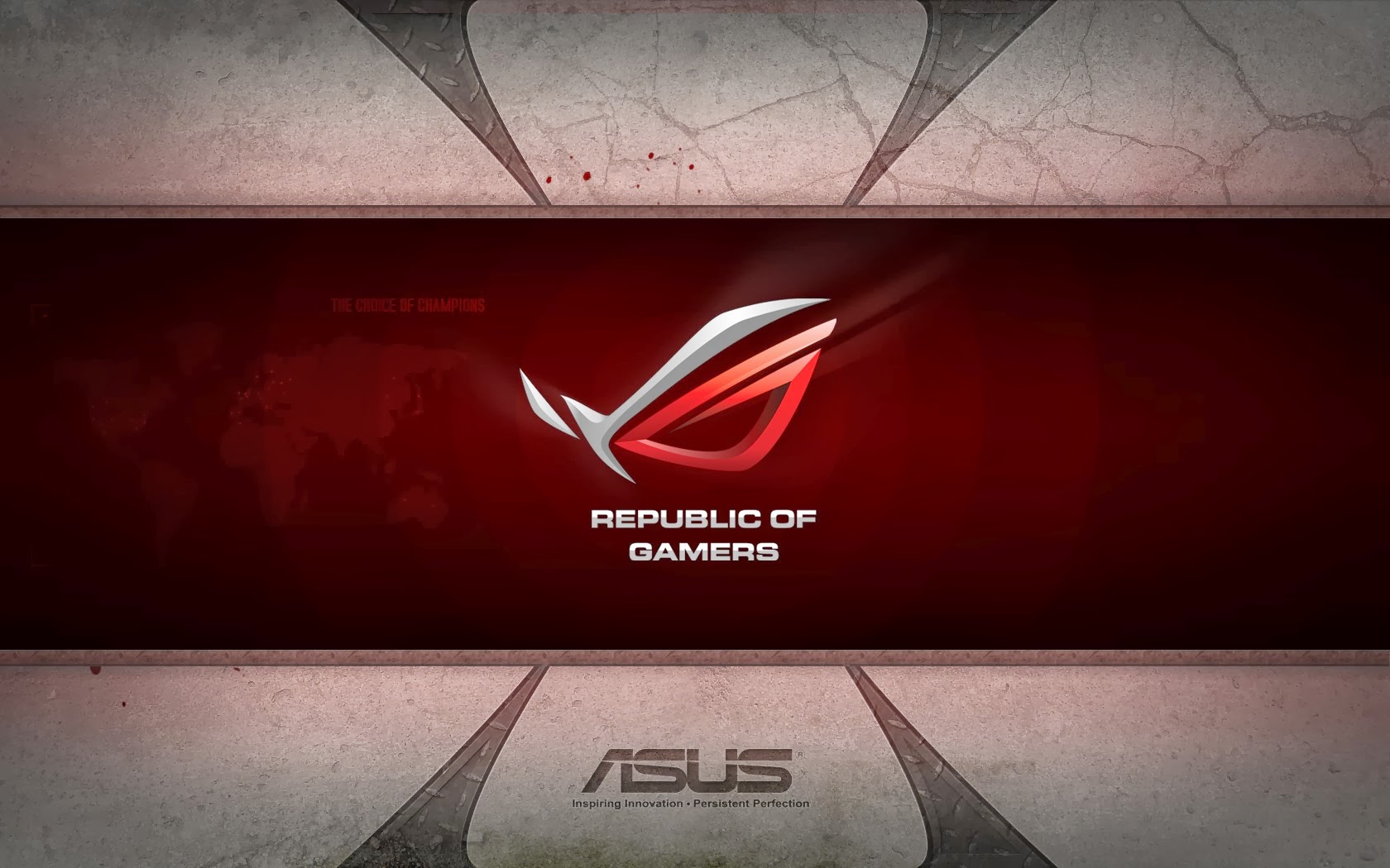 Asus Republic Of Game Logo Hd Wallpaper | High Definitions Wallpapers