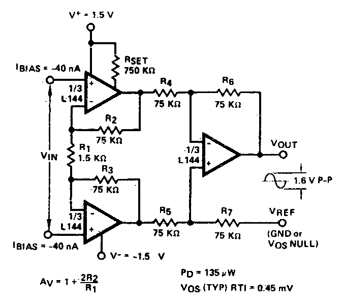 Build a Instrumentation Amplifier Circuit Diagram | Electronic Circuit