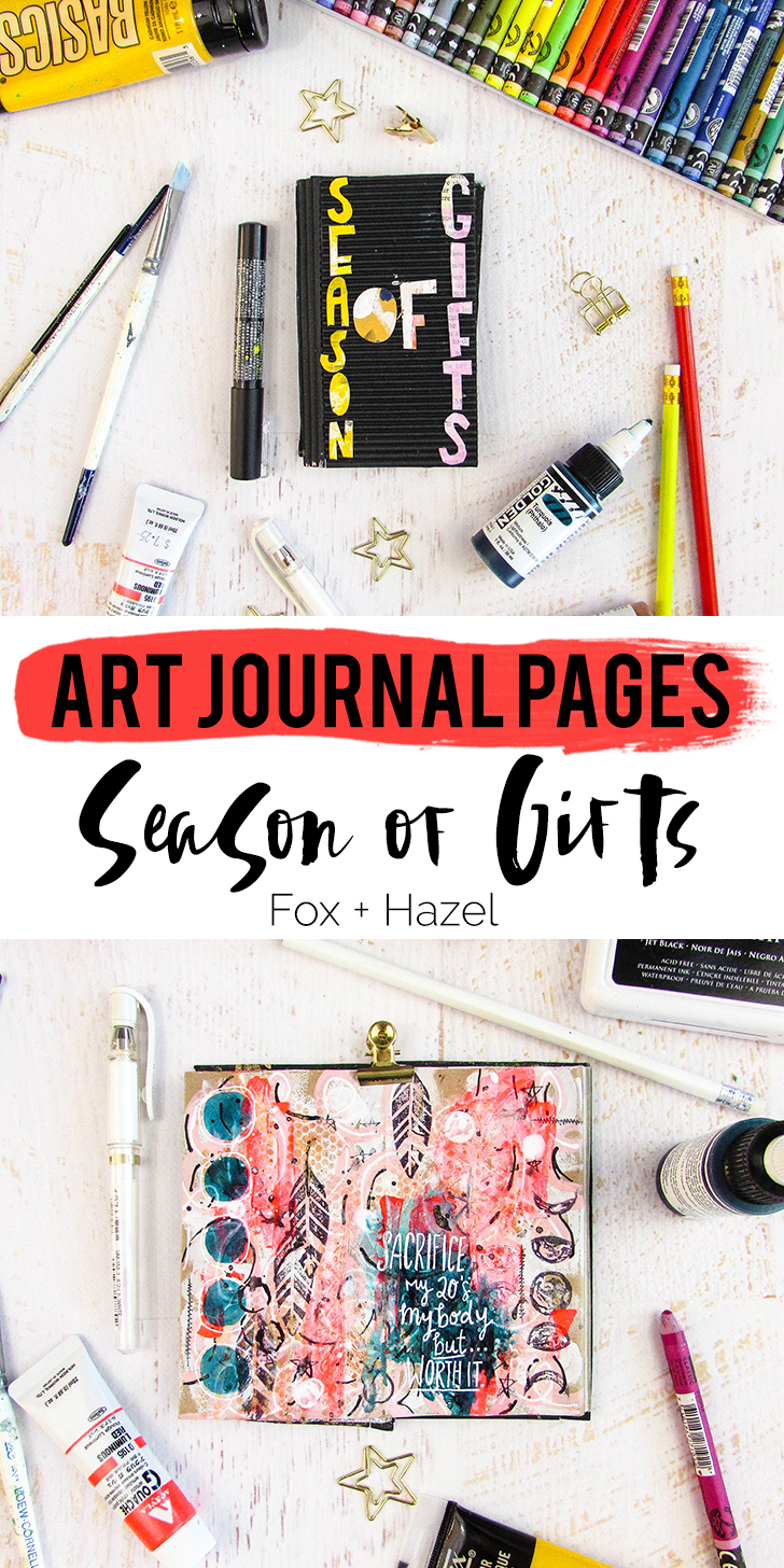 Fox + Hazel: Art Journal Season of Gifts