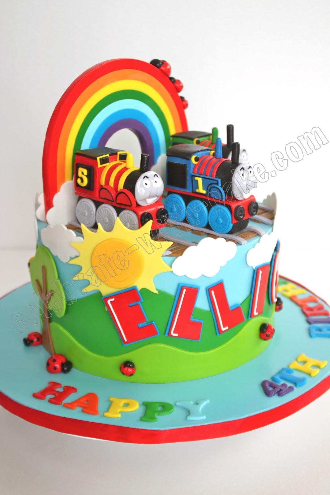 Thomas the Tank Engine Cake