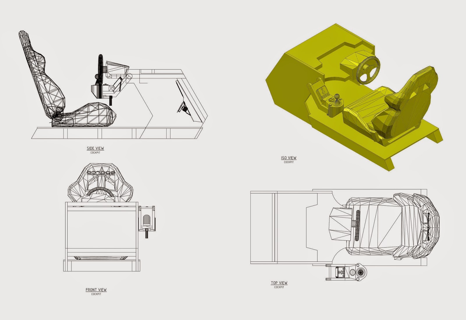 Luke Hughes Design Racing Simulator Cockpit