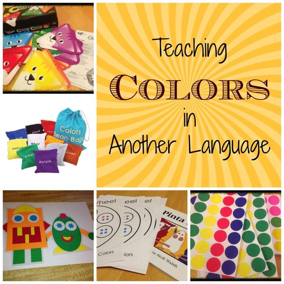 Debbie's Spanish Learning: Ideas for Teaching Colors in Another Language