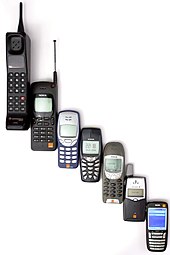 progress of cell phones