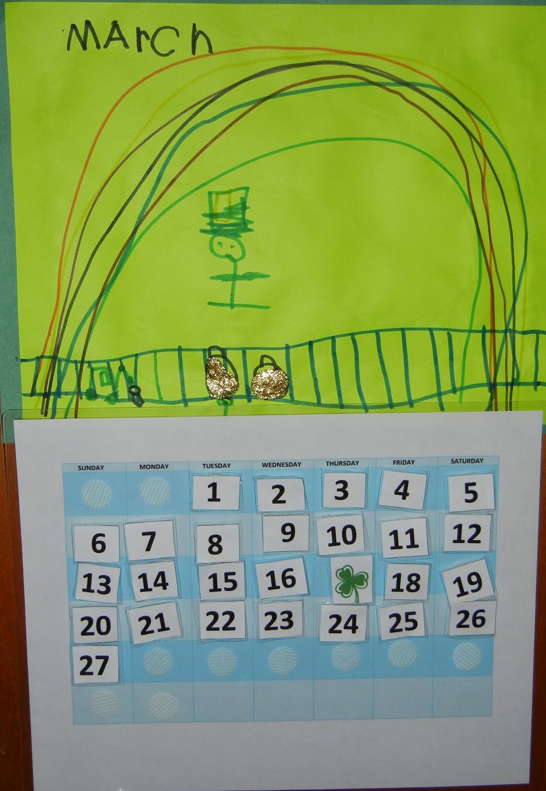 A teaching Mom Calendar