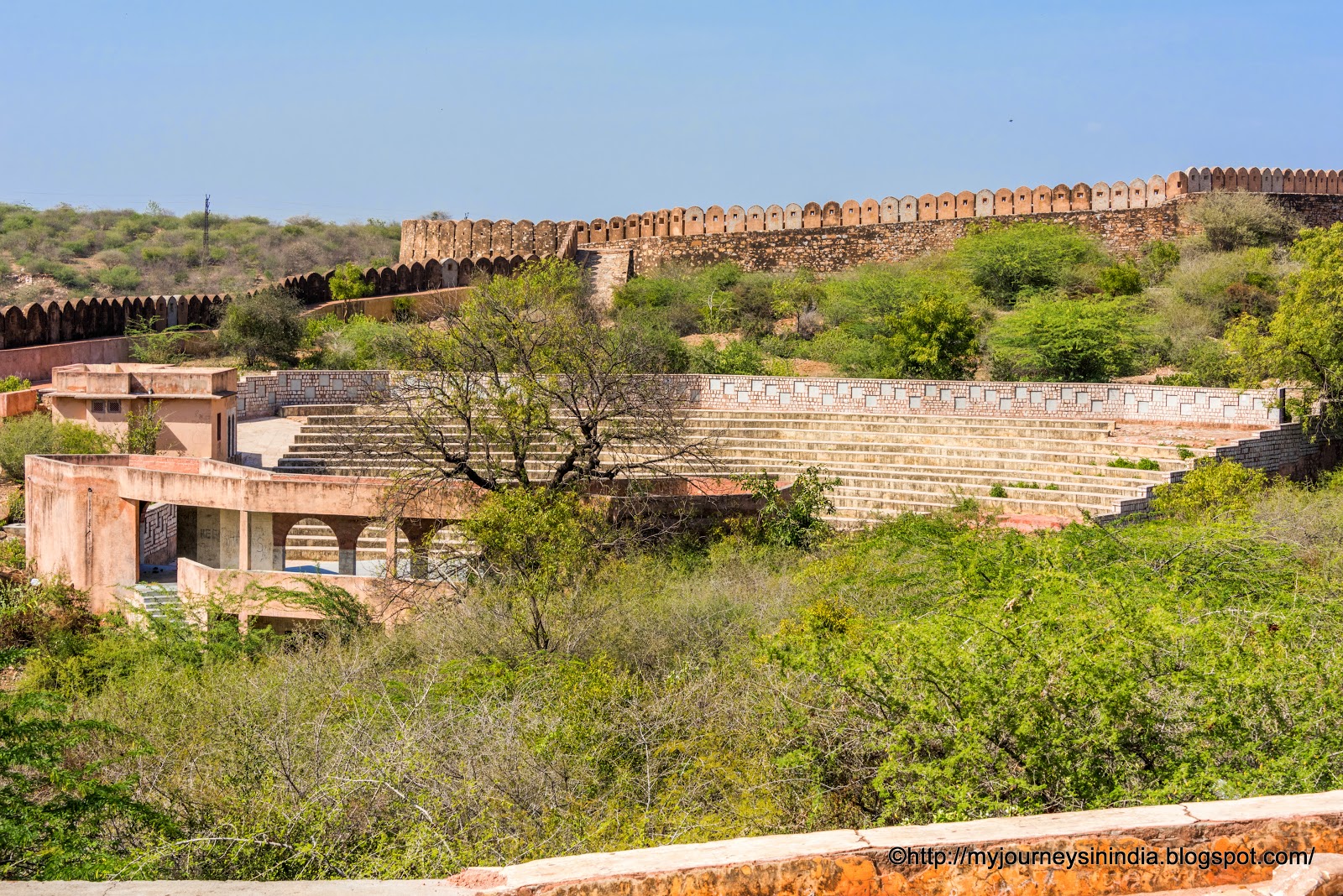 Amphitheatre in Nahargarh Fort Jaipur