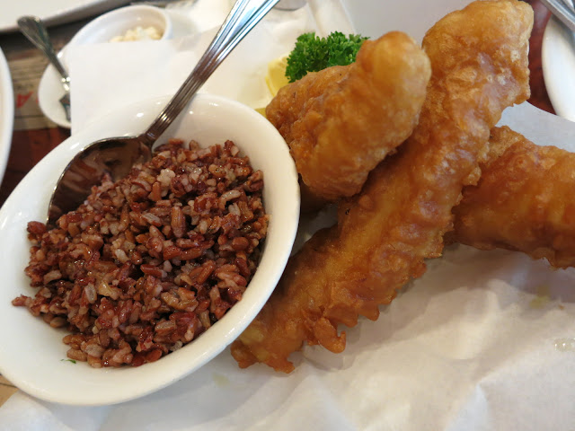 Beer Battered Fish with Malt Vinegar, Mamou at Rockwell Powerplant