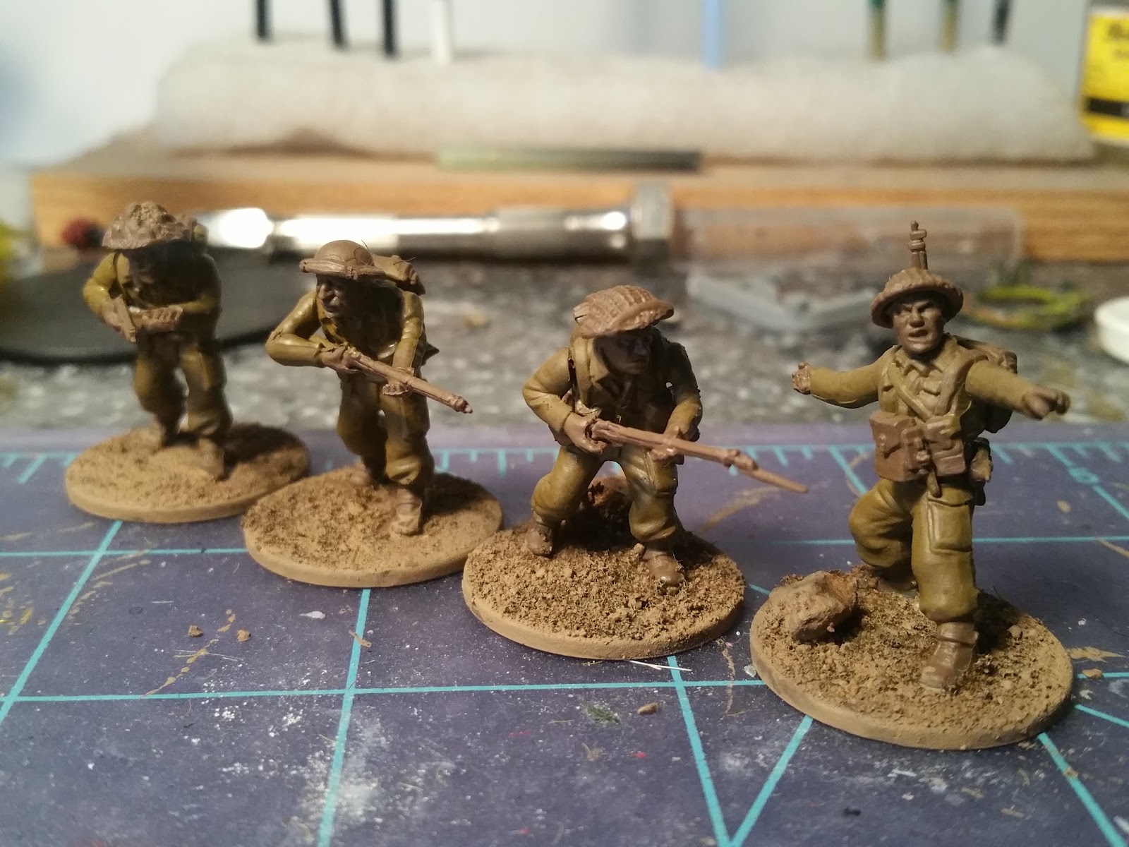 Bolt Action British Infantry squad 2 (Part One) Wargaming Hub