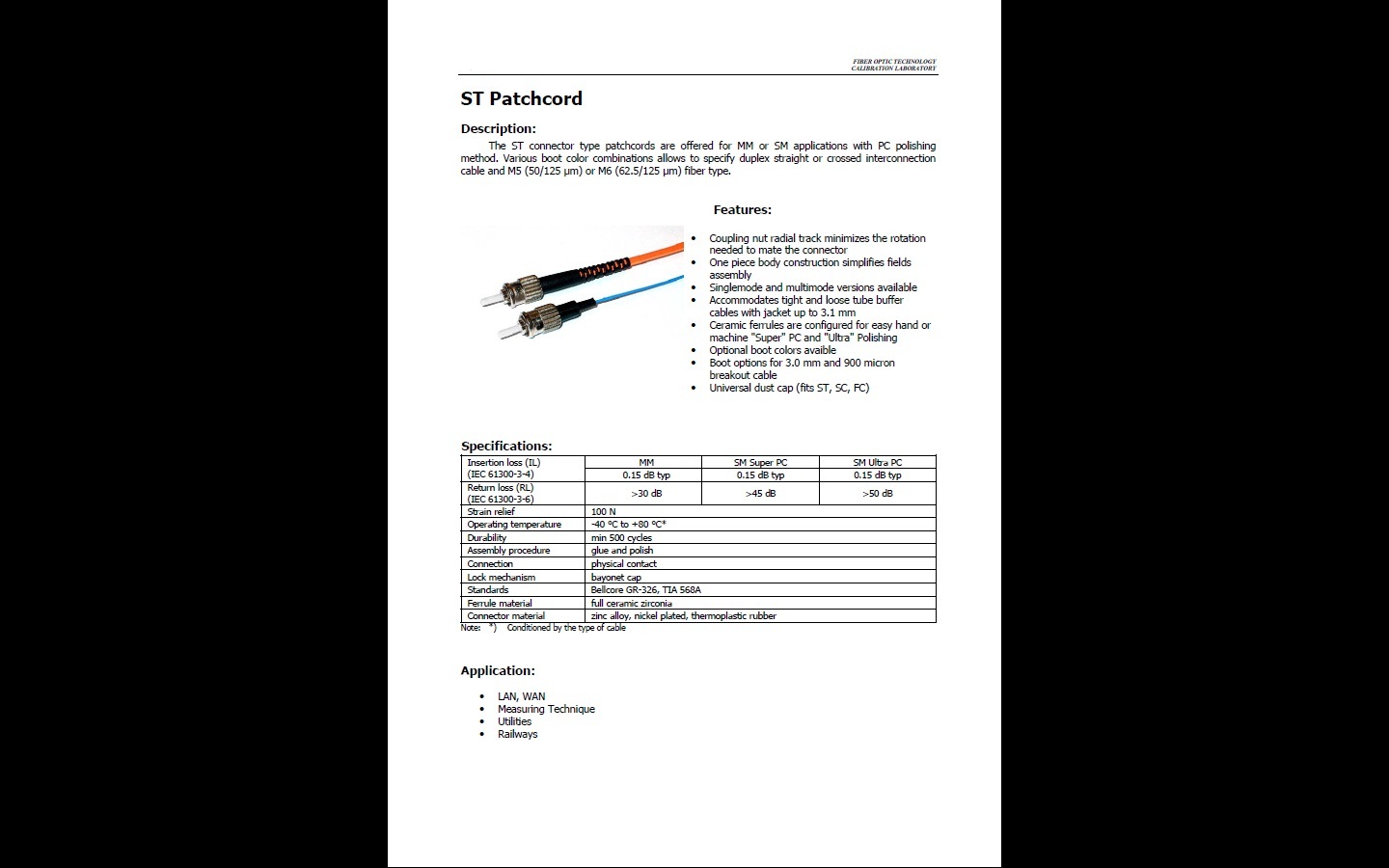Substation Testing and Commissioning FIBER OPTIC CABLES
