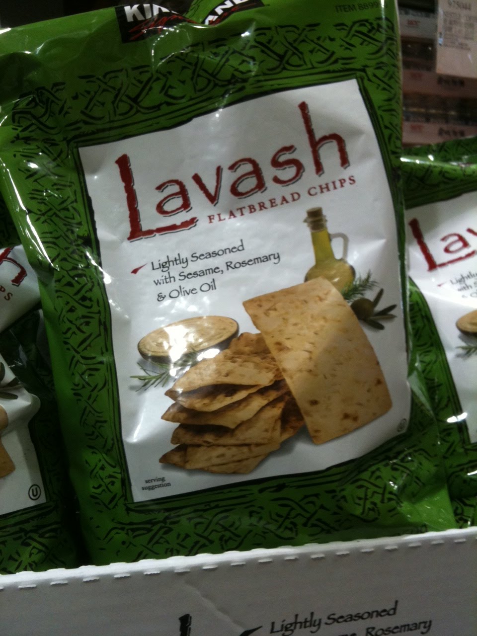 Food For Foreigners Lavash Flatbread Chips at Costco