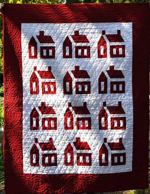Quilting Land School House Quilt