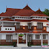 2581 sq-ft 4 bedroom sloping roof traditional house