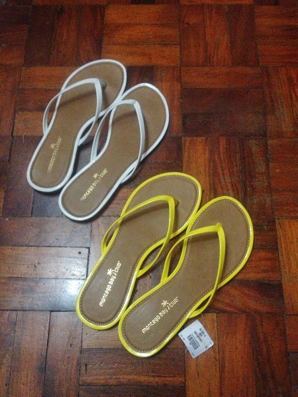 Slippers from Payless Shoe Source Php495.00 each