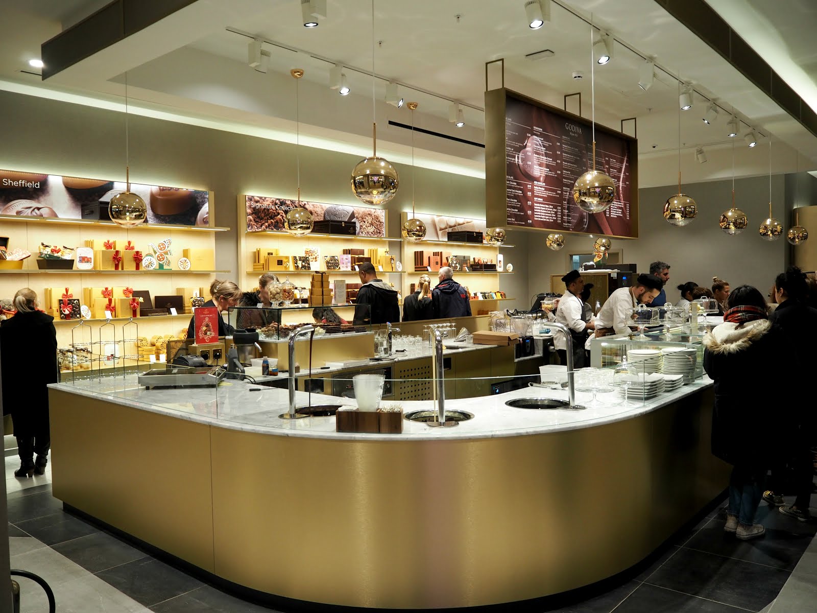 New to Meadowhall Godiva Chocolate Cafe  Prime Dine