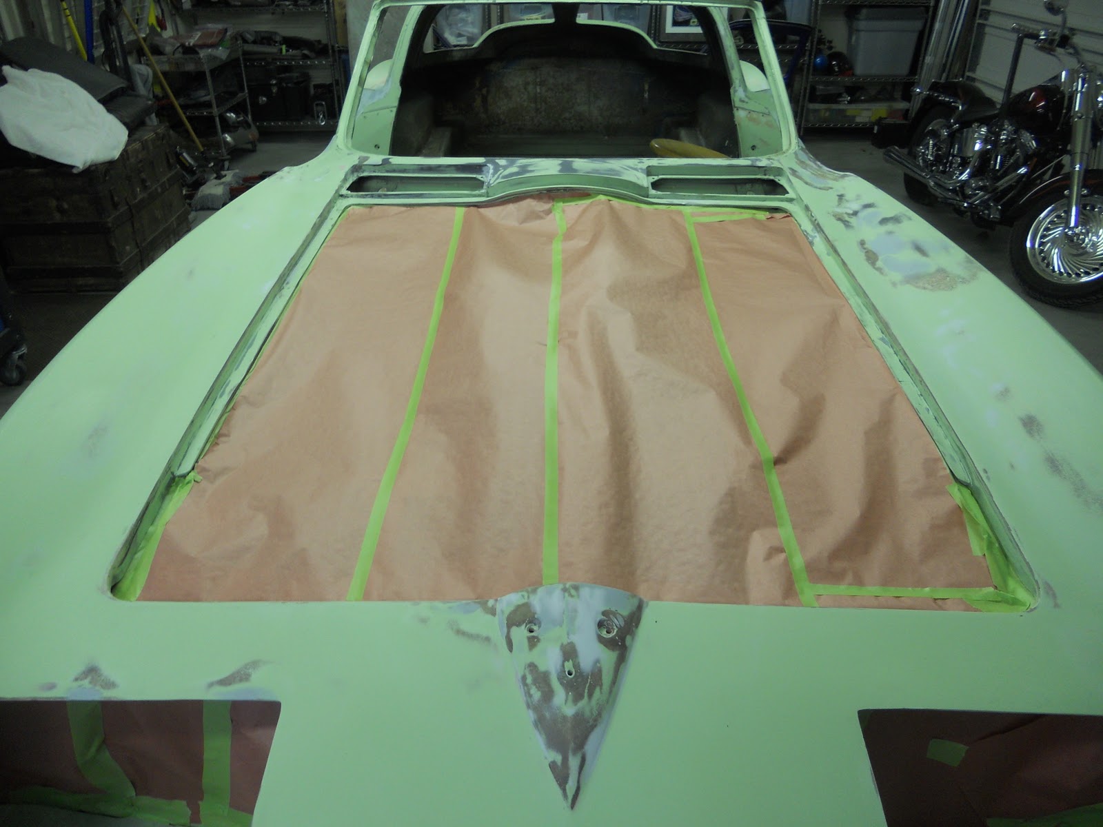 1963 Corvette Sting Ray Split Window Coupe Restoration Paint