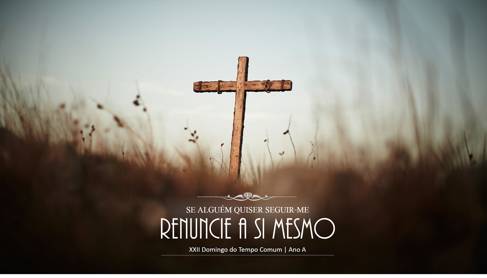 O Canto na Liturgia Domingo XXII do Tempo Comum Ano A