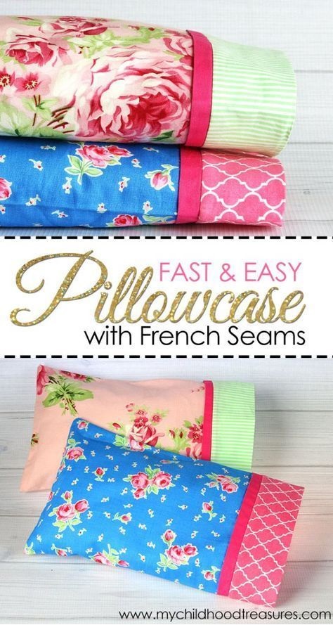 How To Make A Pillowcase – Pillowcase Pattern In 3 Sizes How To Make A Pillowcase – Pillowcase Pattern In 3 Sizes