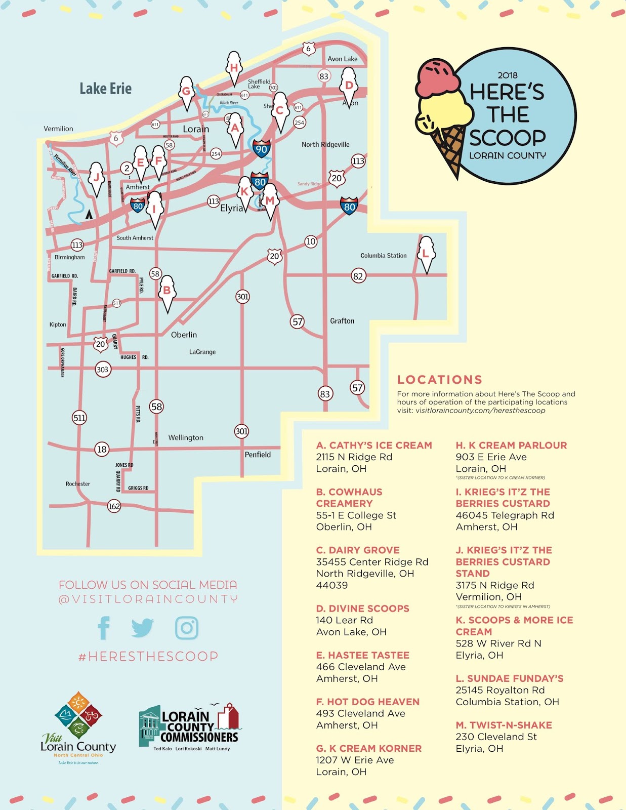 Midwest Family Food and Fun Exploring Lorain County's Here's the Scoop