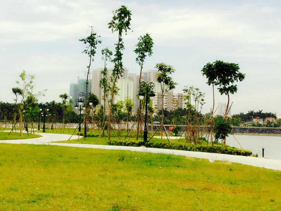 Công viên cây xanh tại chung cư An Bình City Công viên cây xanh tại chung cư An Bình City