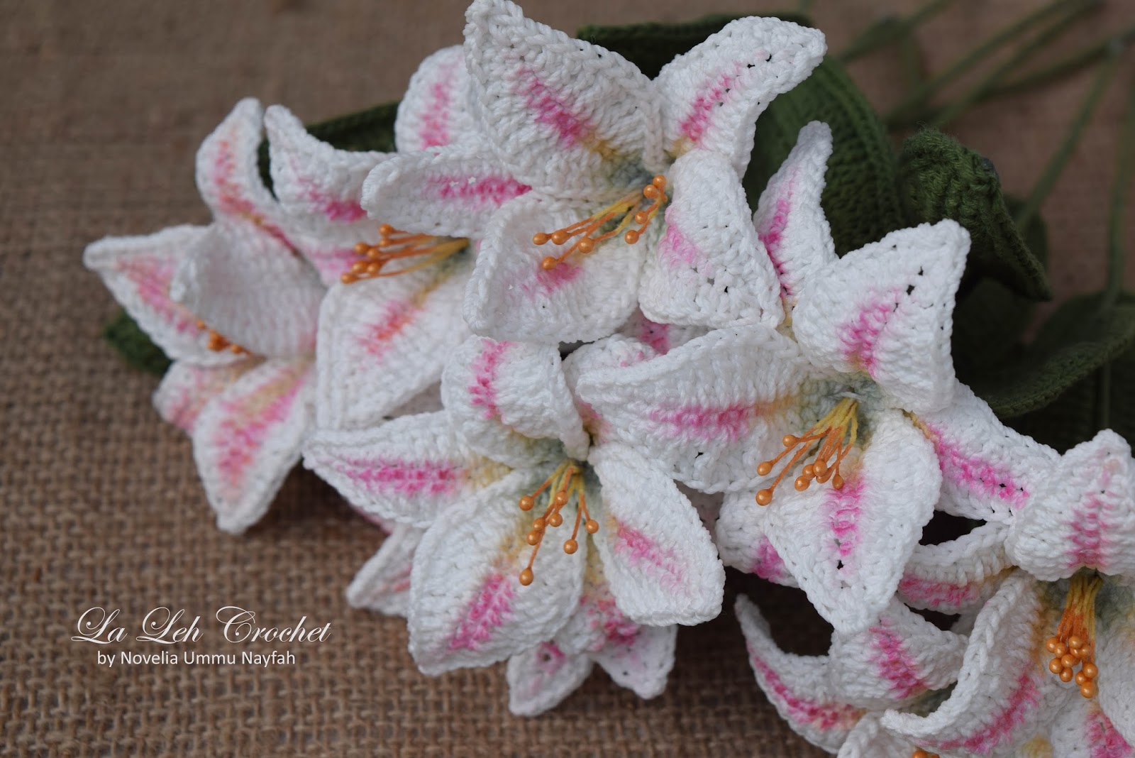 Crochet Pattern Lily Flower