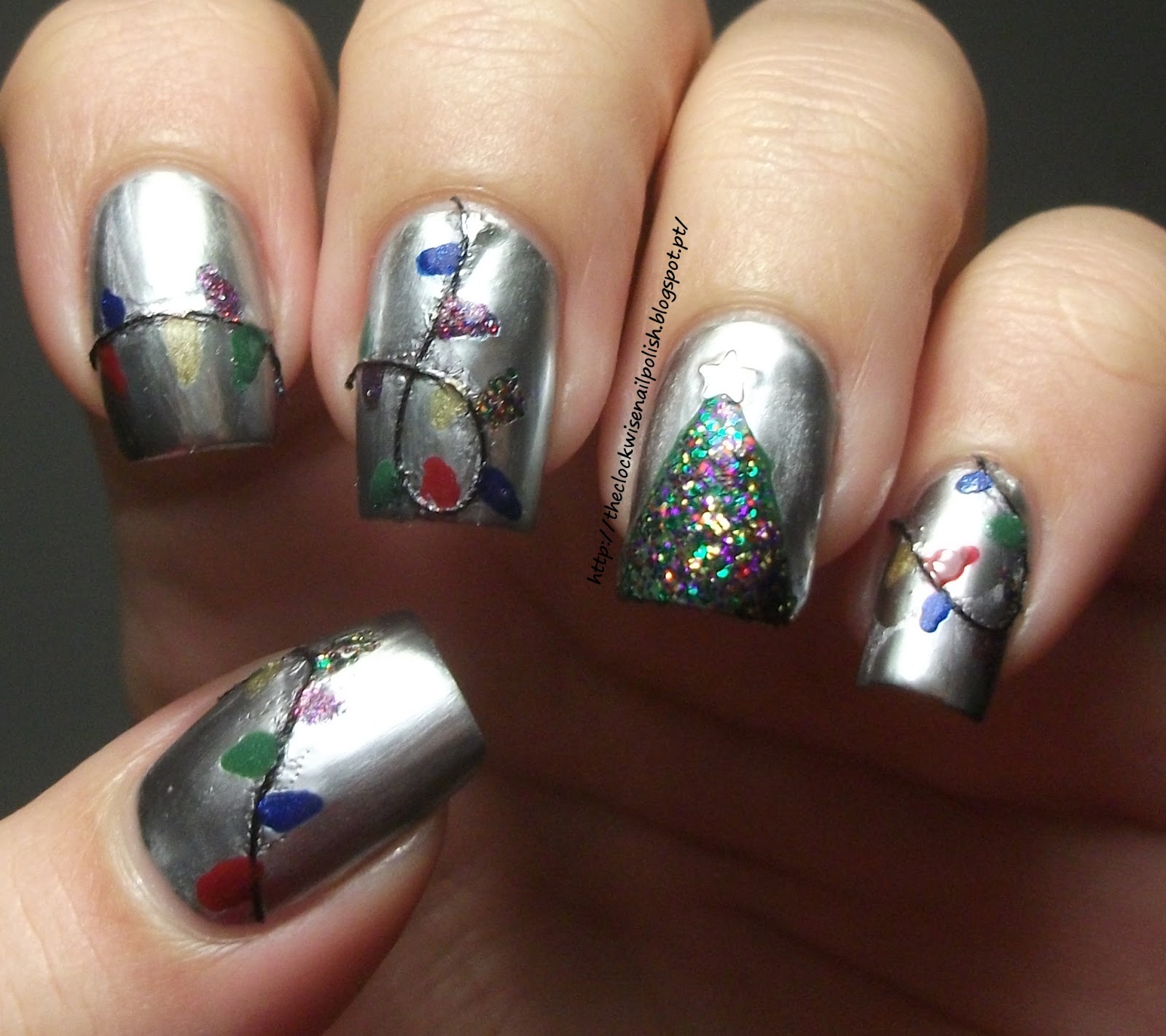 The Clockwise Nail Polish: Winter Holiday Challenge: Festival of Lights